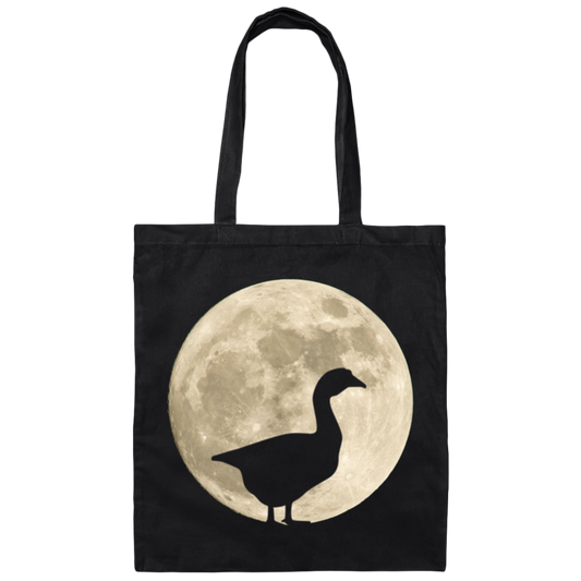 Goose Moon - Canvas Tote Bag
