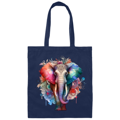 Elephant Majesty - Canvas Tote Bag