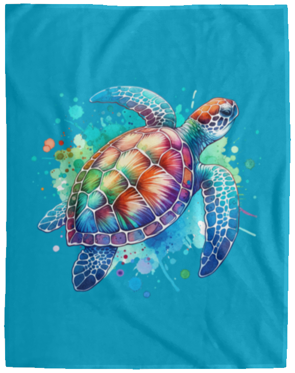 Sea Turtle WC2 Fleece Blankets