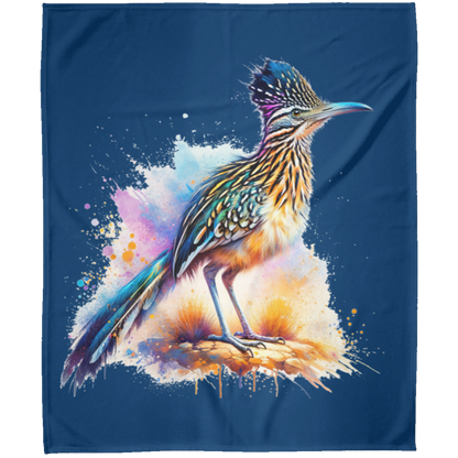 Standing Roadrunner Fleece Blankets