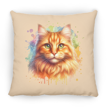 Orange Tabby Cat - Pillows