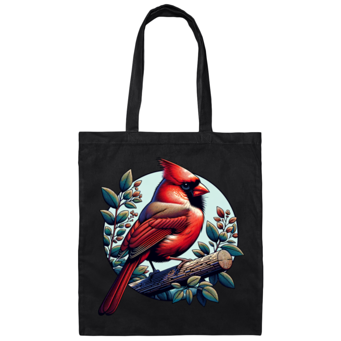 Cardinal Graphic - Canvas Tote Bag