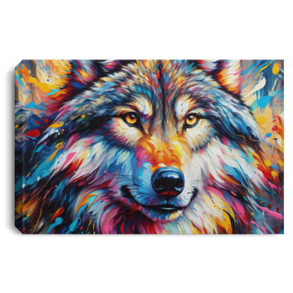 Wolf Expression - Canvas Art Prints