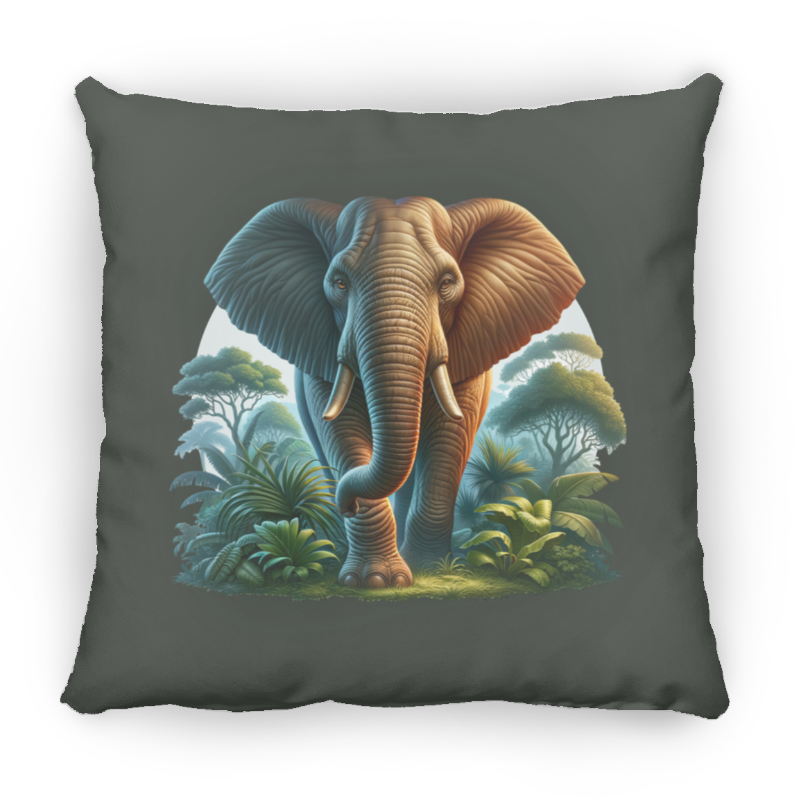 Elephant in Jungle - Pillows