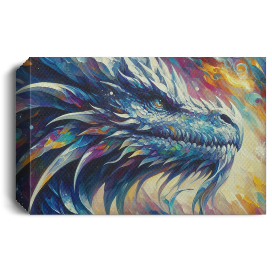 Opal Dragon - Canvas Art Prints