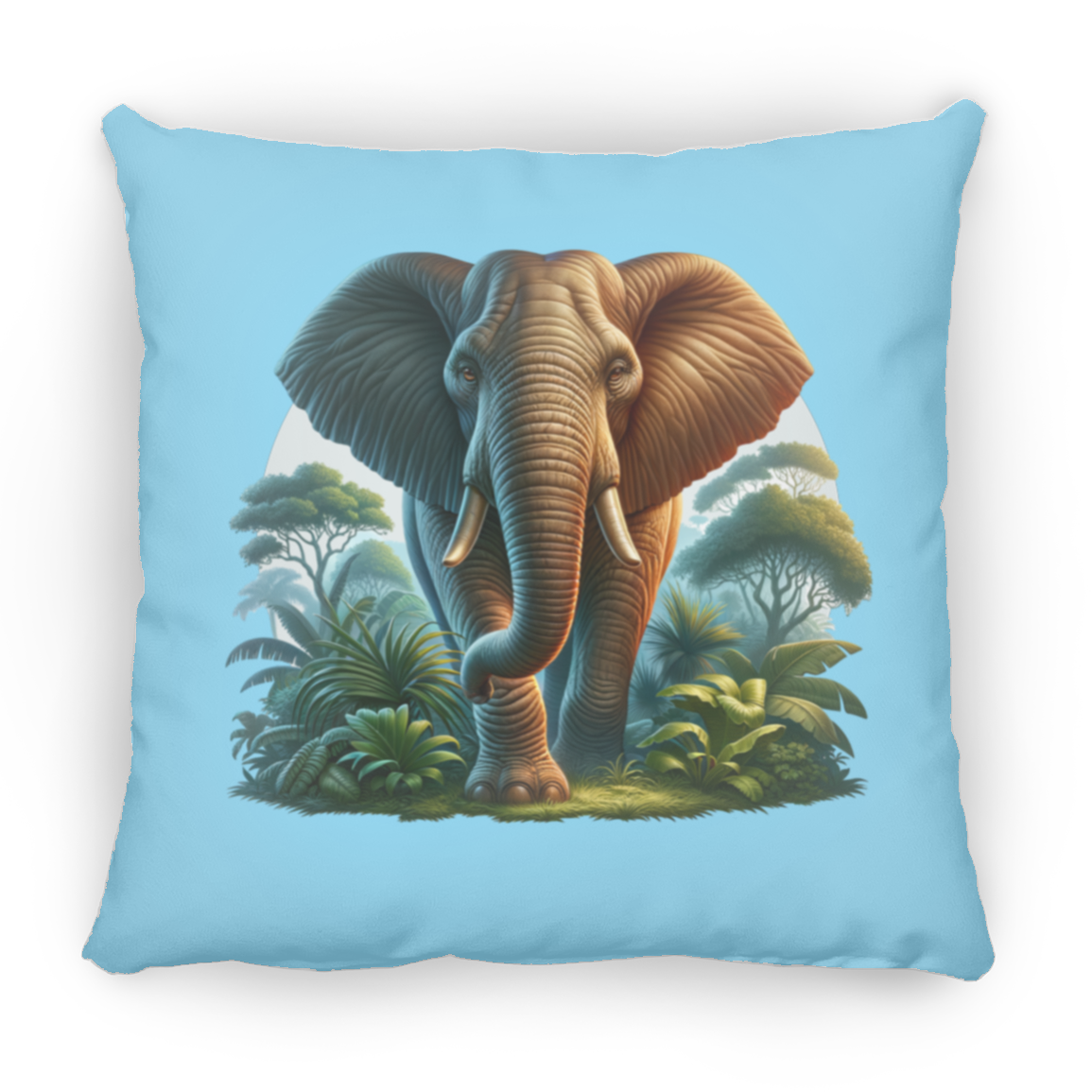 Elephant in Jungle - Pillows