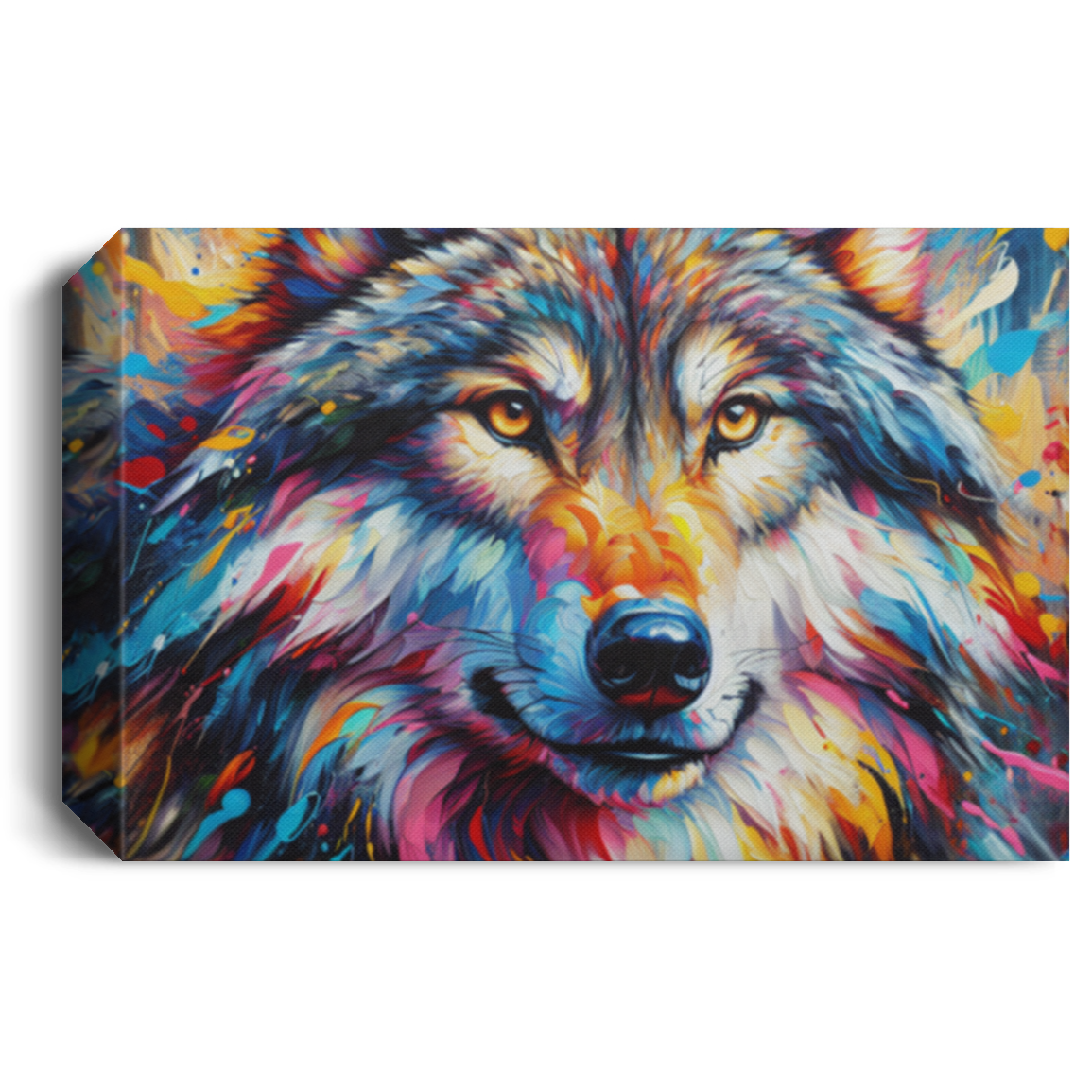 Wolf Expression - Canvas Art Prints