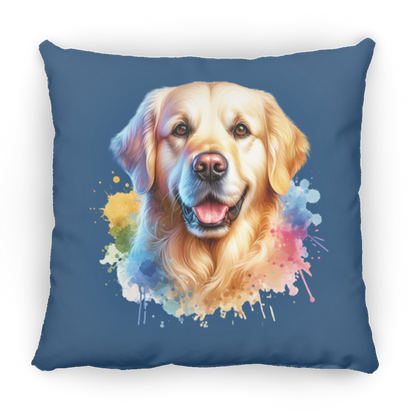 Golden Retriever Portrait - Pillows