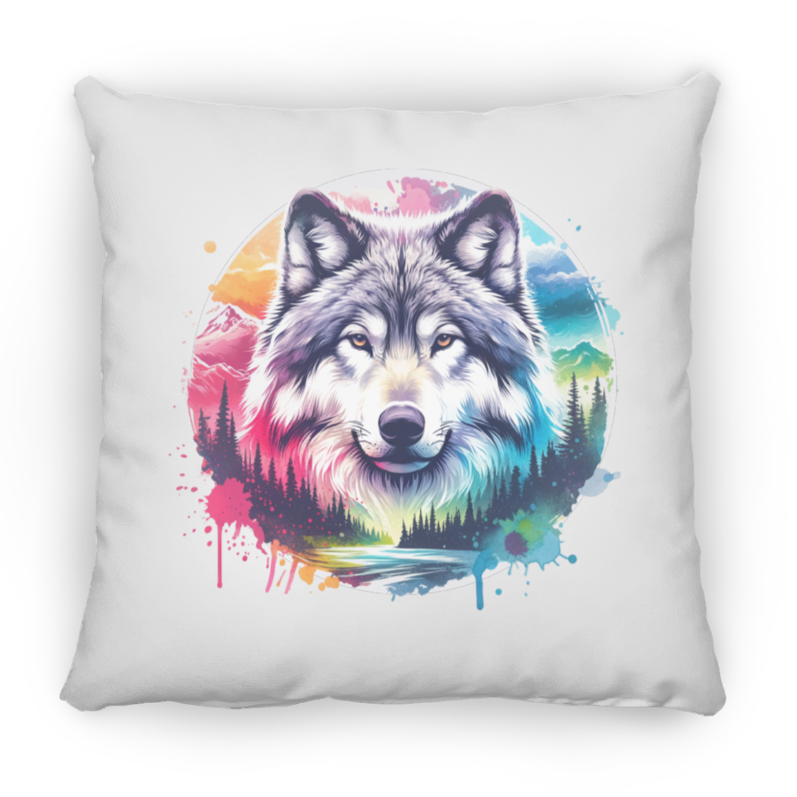 Wolf Spirit Rising - Pillows