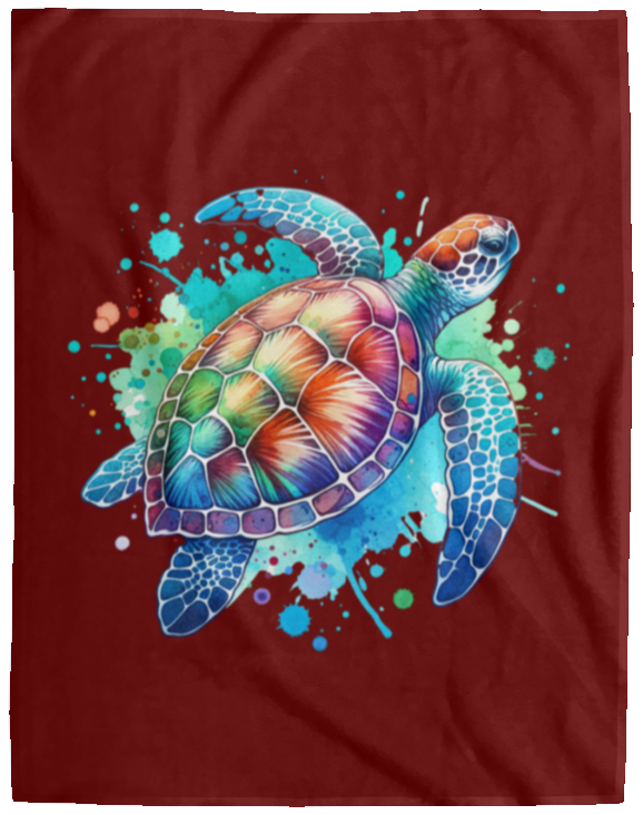 Sea Turtle WC2 Fleece Blankets