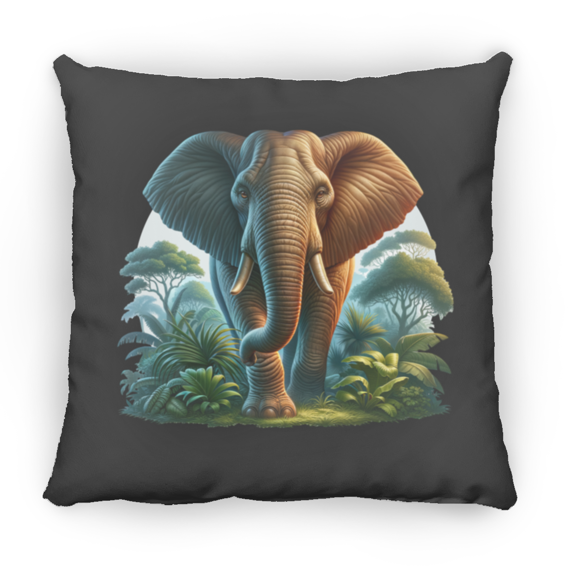 Elephant in Jungle - Pillows