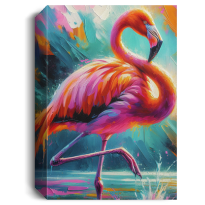 Lone Flamingo - Art Prints
