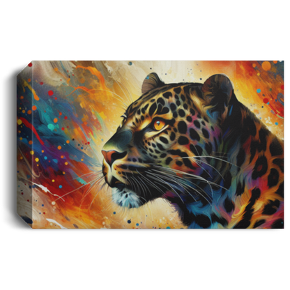 Leopard Portrait - Canvas Art Prints